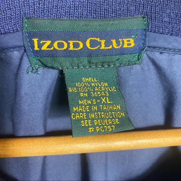 Izod club purple windbreaker size XL - Picture 3 of 4
